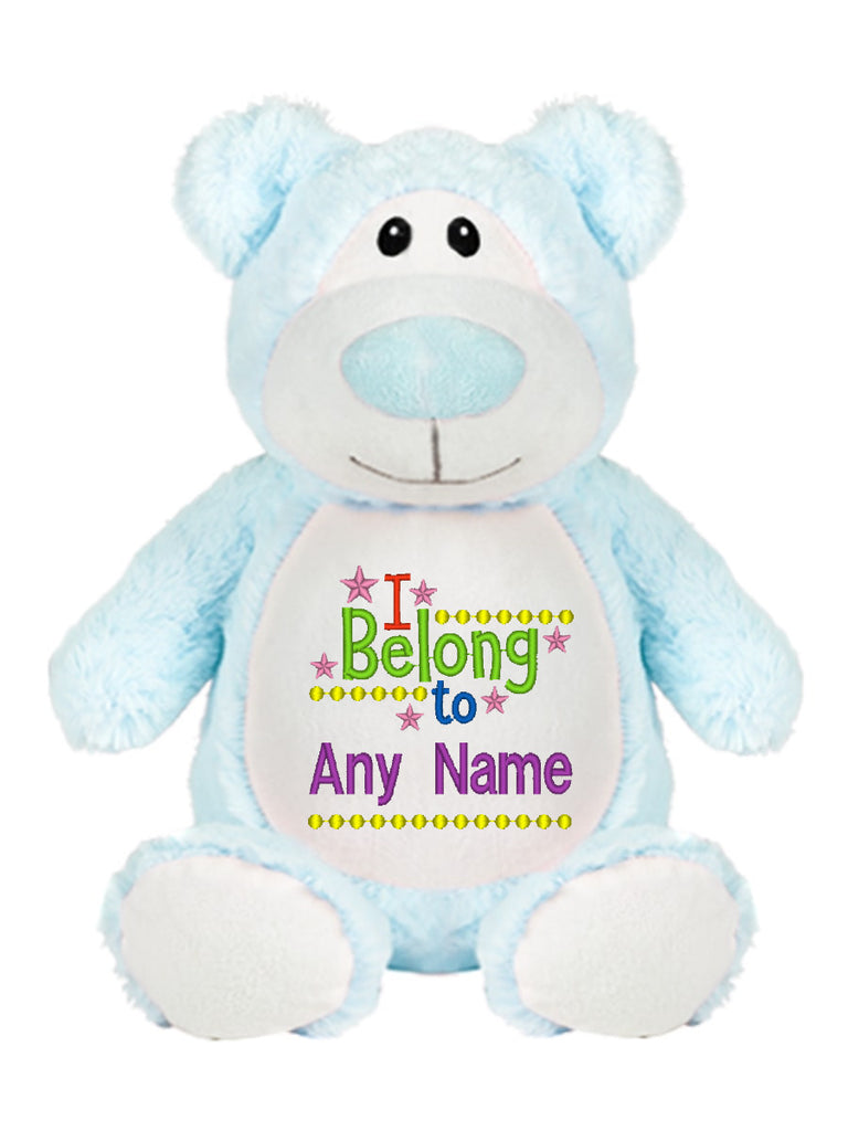 Baby Blue Bear Cubbie
