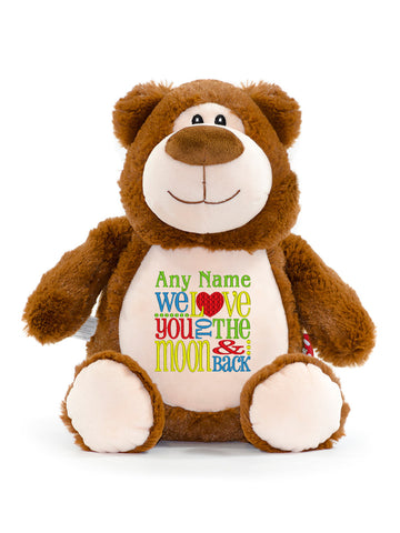Image of Brown Bear Cubbie Toy
