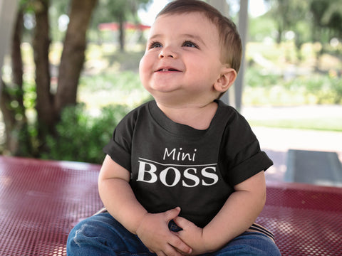 Image of Black Mini BOSS T-shirt