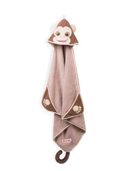 Monkey Hooded Towel