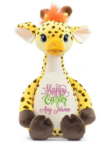 Image of Giraffe Cubbie Toy