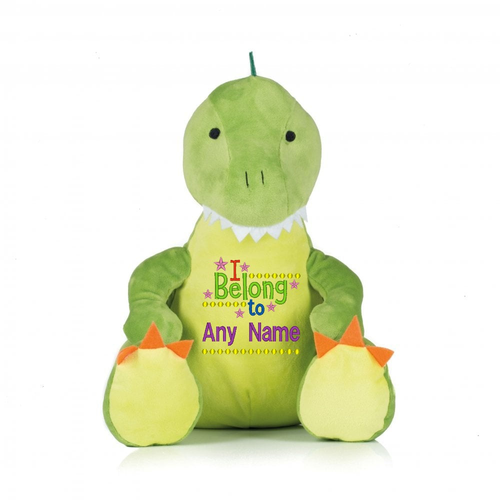 Personalised Zippie Dinosaur