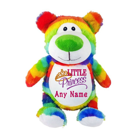 Image of Cubbie Rainbow Bear