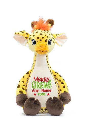 Image of Giraffe Cubbie Toy
