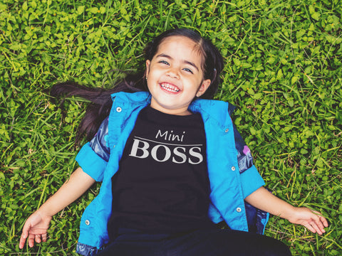 Image of Black Mini BOSS T-shirt