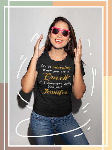 Image of Personalised Queen T-shirt