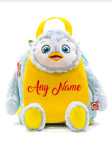 Image of Personalised Penguin Backpack