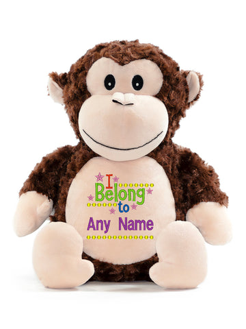 Image of Monkey Cubbie Toy