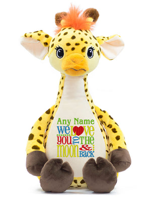 Giraffe Cubbie Toy