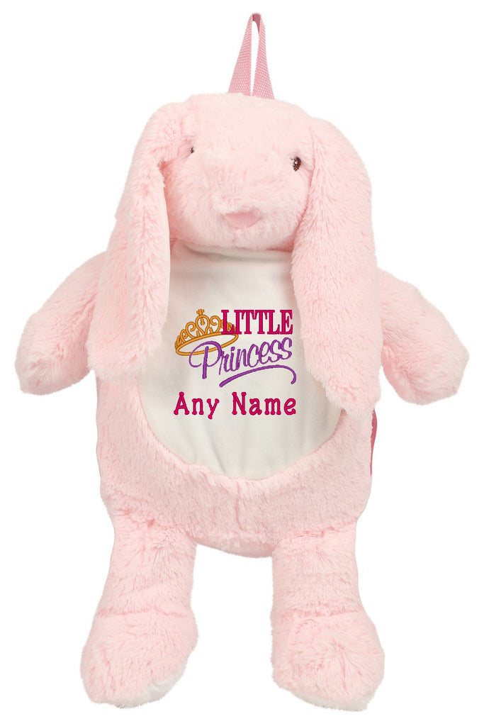 Personalised Pink Bunny Backpack