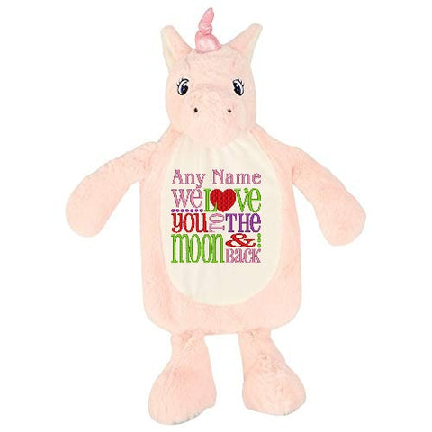Image of Personalised Pink Unicorn Backpack