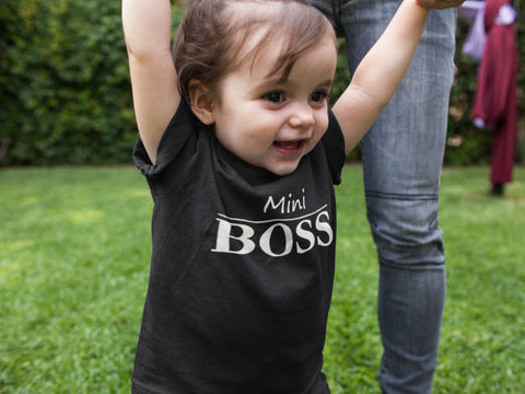 Image of Black Mini BOSS T-shirt
