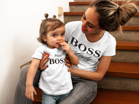 Mini BOSS & Lady BOSS T-shirts