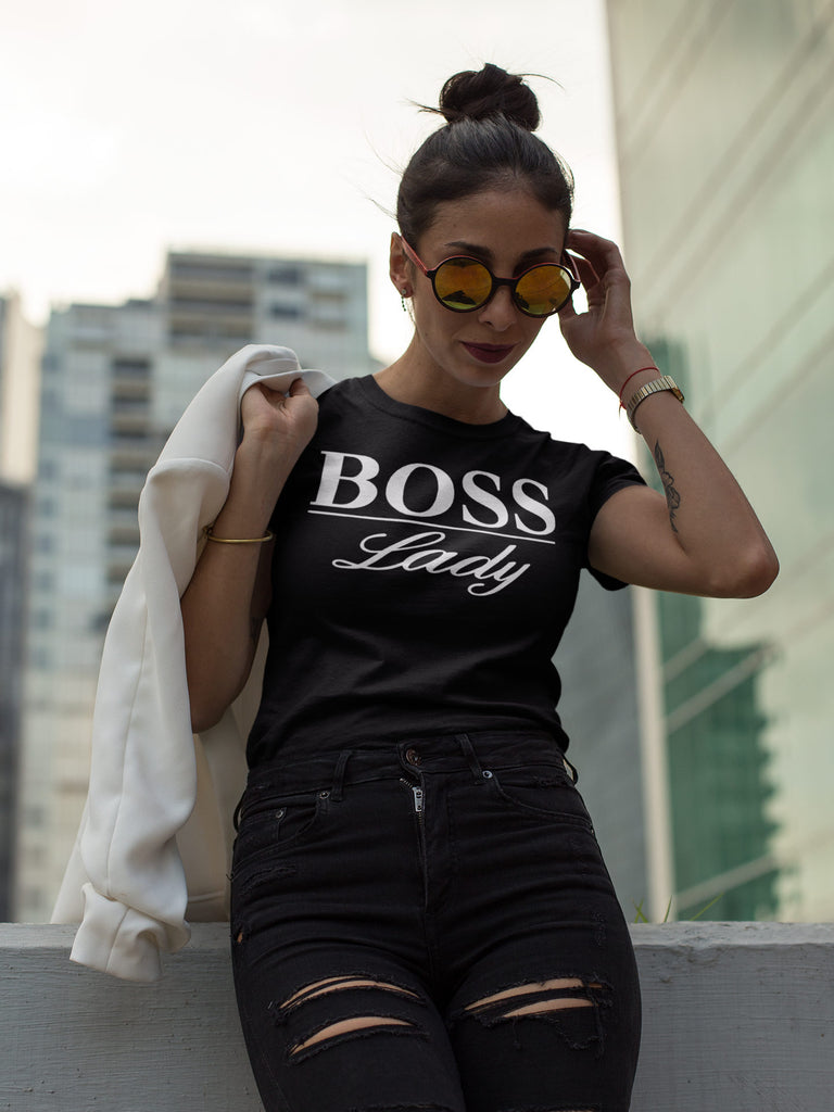 Black BOSS Lady T-shirt
